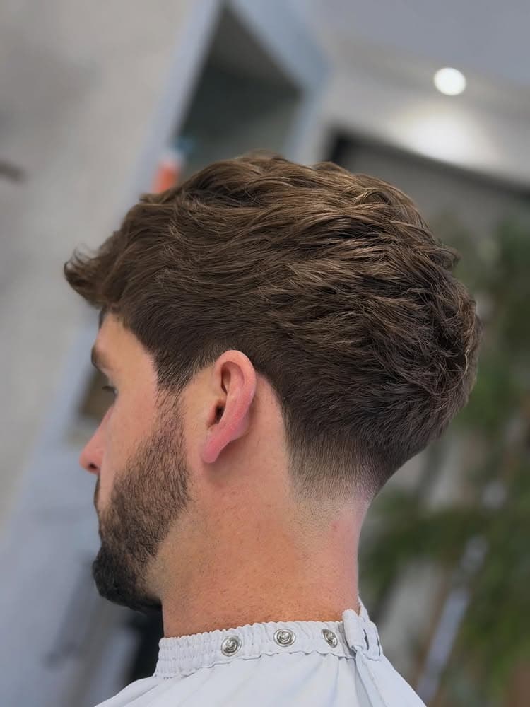 Drewrys haircut and styling photography